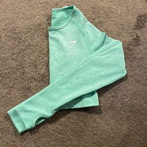 Gymshark Mint Green Crop Top